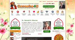 Desktop Screenshot of ganesha4u.com